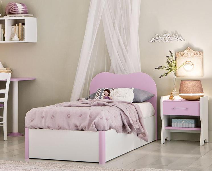 LETTO SINGOLO LAVANDA